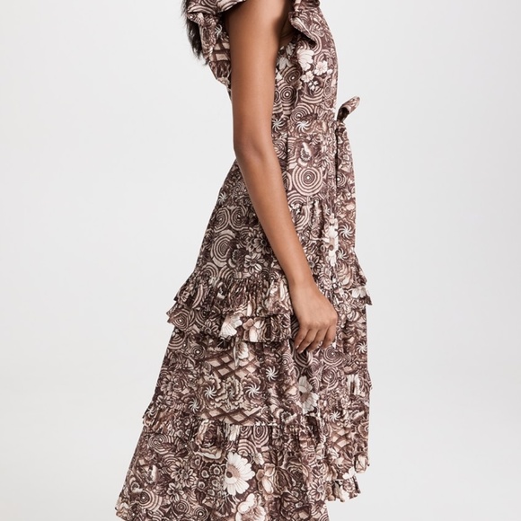 Ulla Johnson Elsie Dress Heliotrope NWOT Sz 8 - Picture 4 of 6